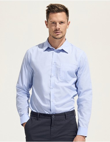 S-16040-Popeline-Shirt Baltimore Long Sleeve